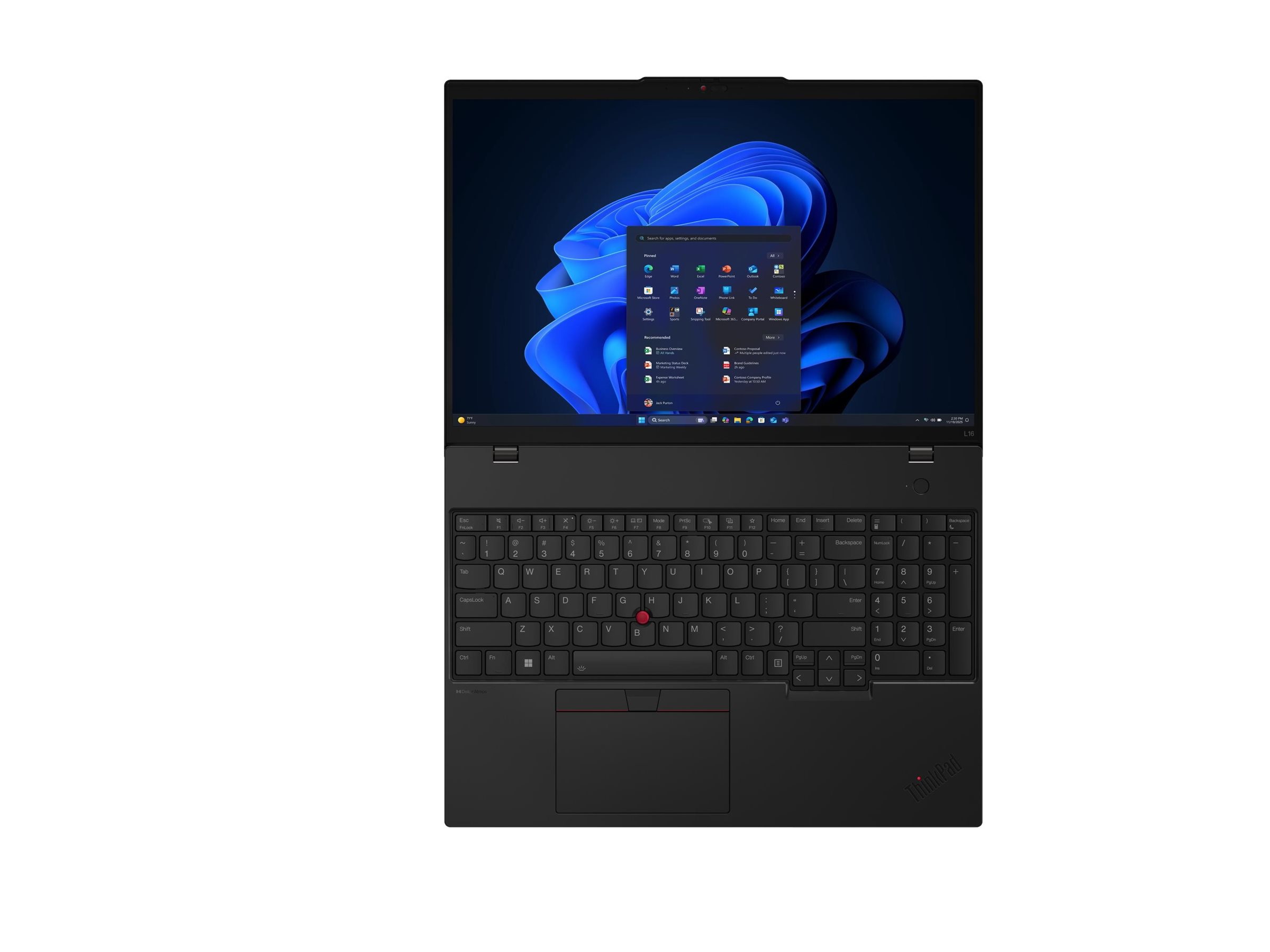 Lenovo ThinkPad L16 Gen 2 21SC - AMD Ryzen 5 Pro 215 / 3.2 GHz - Win 11 Pro - Radeon 740M - 32 GB RAM - 1 TB SSD TCG Opal Encryption 2, NVMe - 40.6 cm (16)