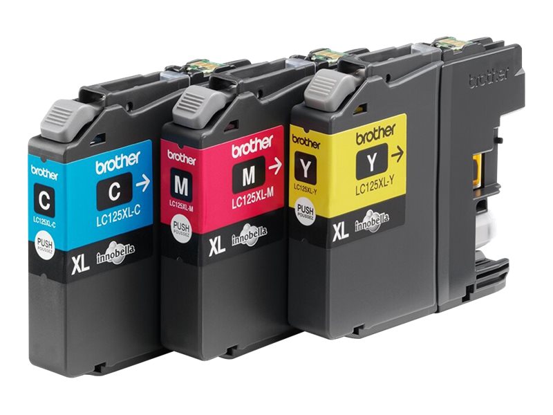 Brother LC125XL Rainbow Pack - Mit hoher Kapazit�t