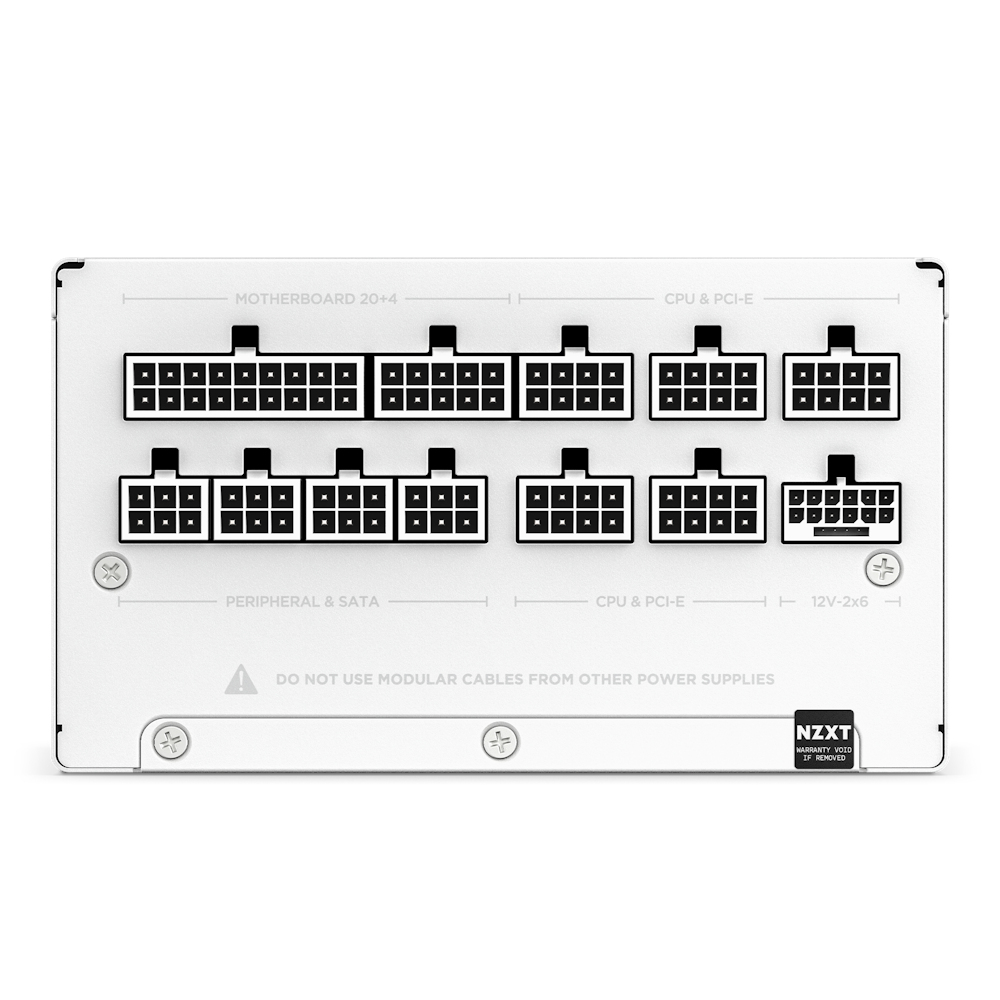NZXT C1200 Gold ATX 3.1 unit� dalimentation d�nergie 1200 W 24-pin ATX Blanc