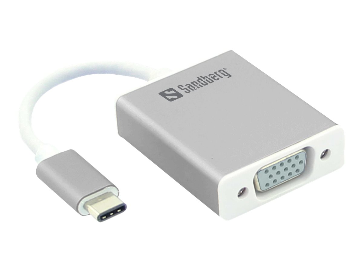SANDBERG Externer Videoadapter - USB-C - VGA