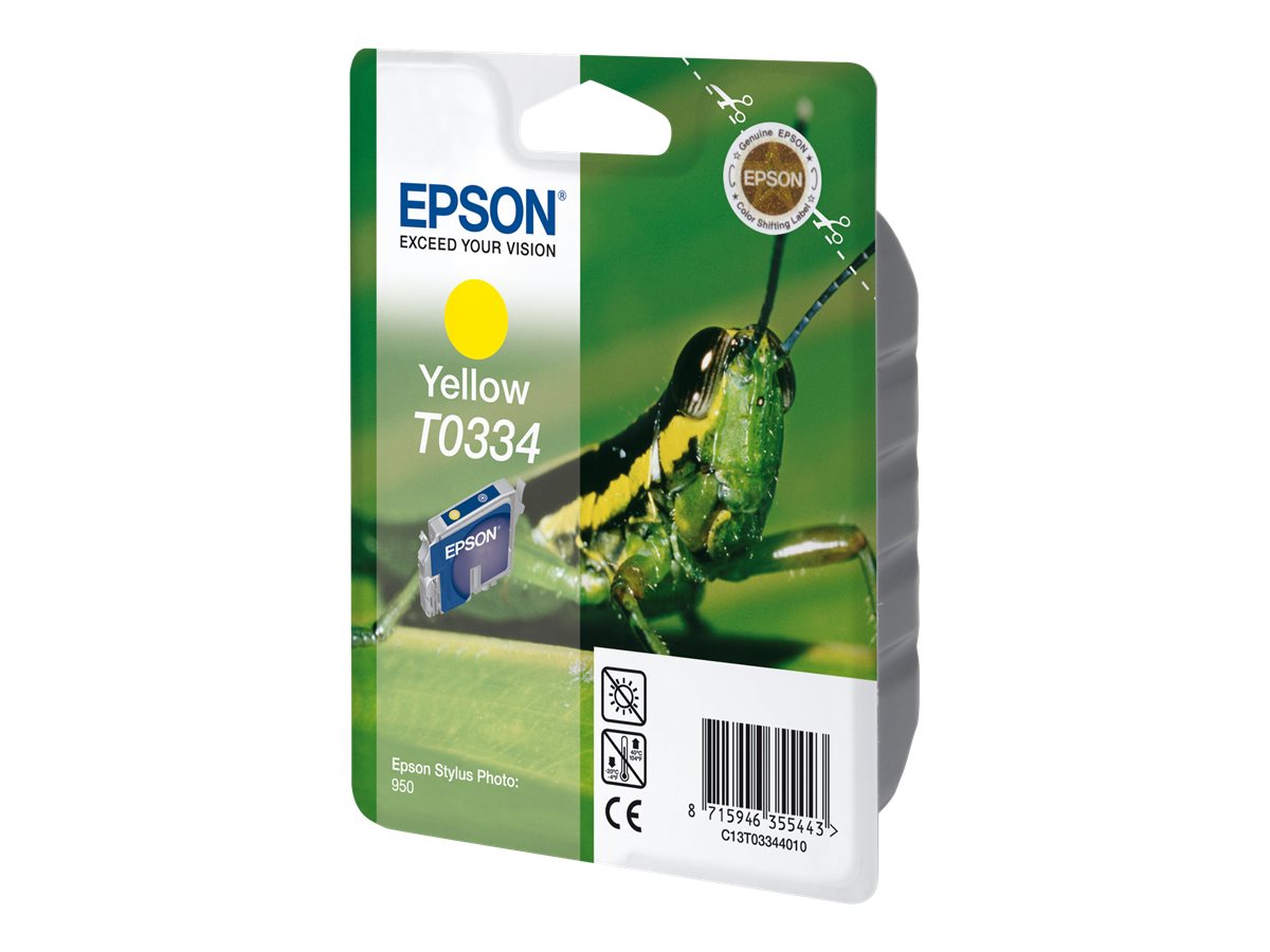 Epson Grasshopper Singlepack Yellow T0334