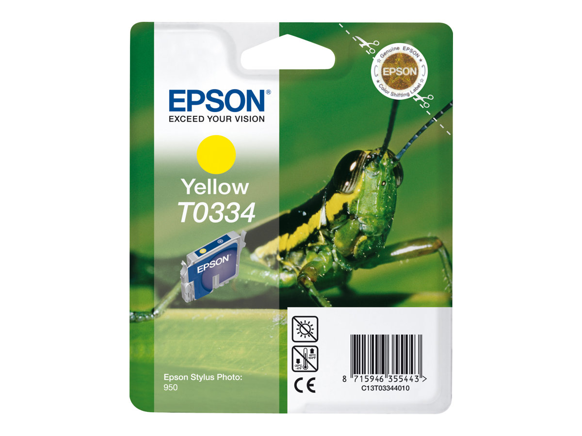 Epson Grasshopper Singlepack Yellow T0334