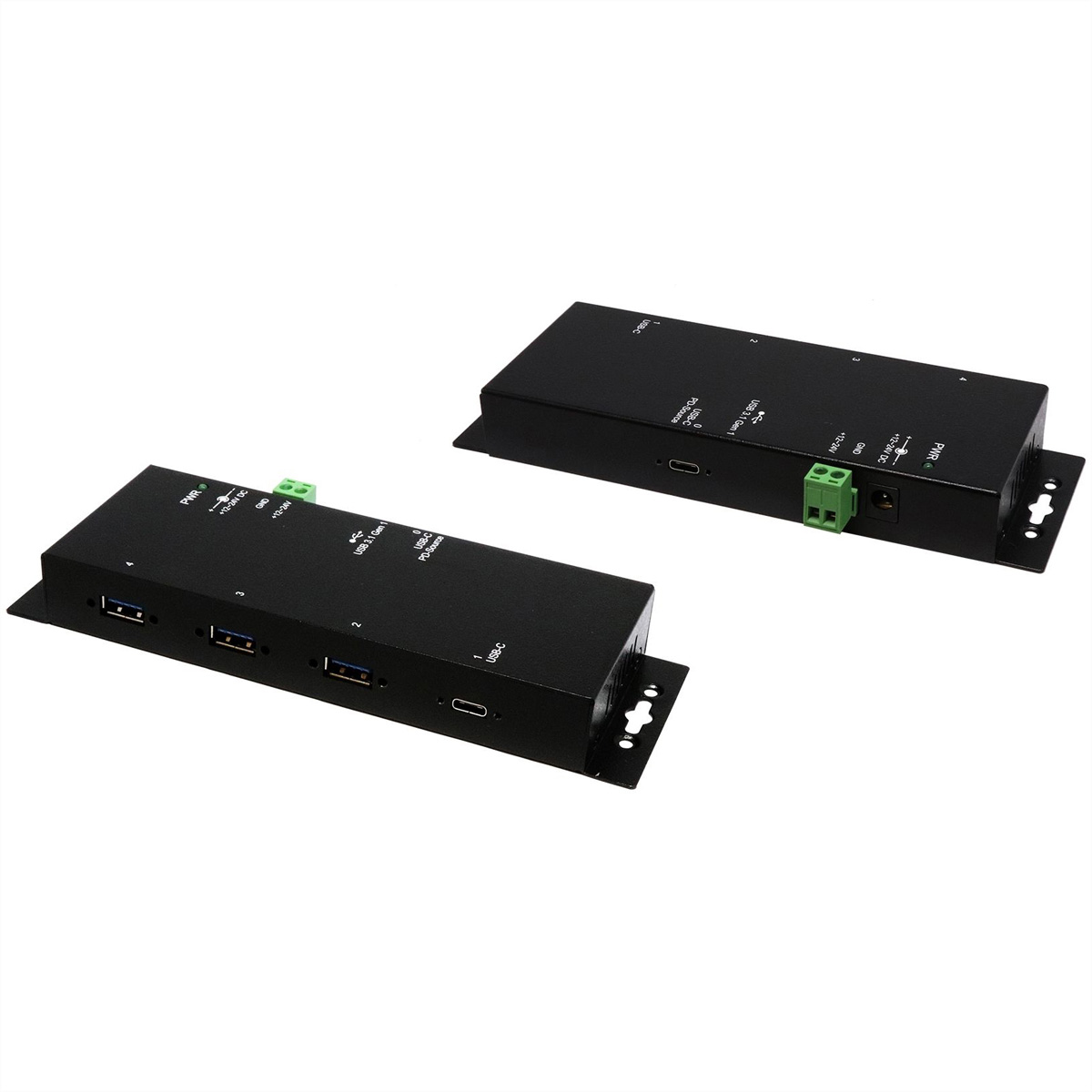 Exsys USB 3.1 HUB Metall-Gehuse Gen1.15KVberspannungsschutz