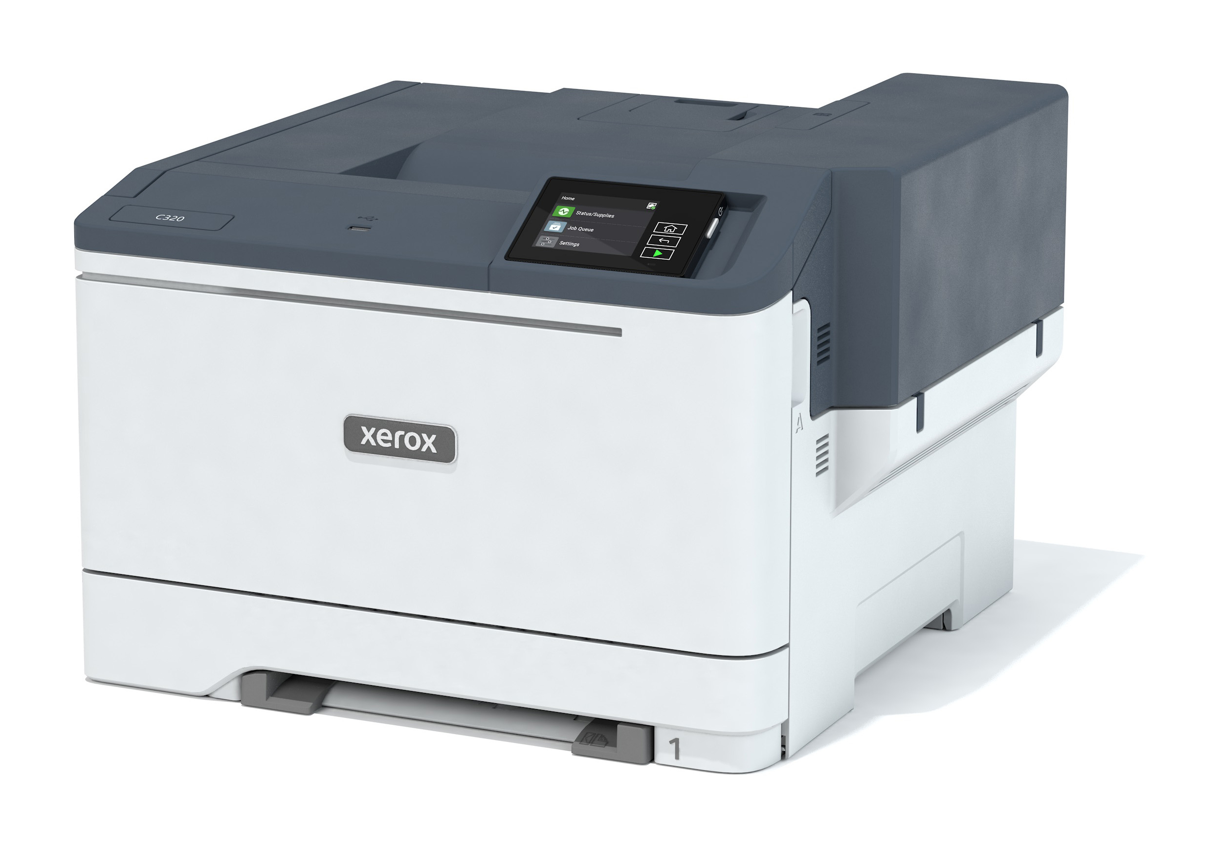 Xerox C320 Imprimante recto verso sans fil A4 33 ppm, PS3 PCL5e/6, 2 magasins Total 251 feuilles