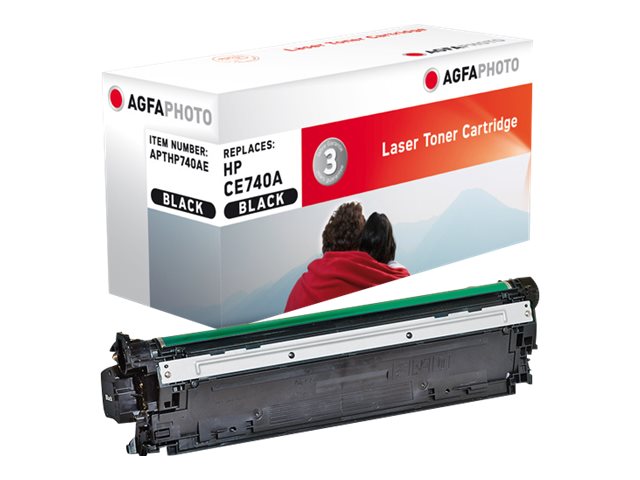 AgfaPhoto Schwarz - kompatibel - Tonerpatrone (Alternative zu: HP 307A, HP CE740A)