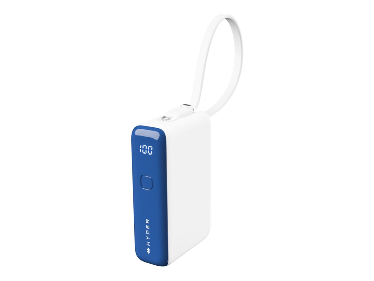 Targus HyperJuice Flex 10K 30W 5000 mAh Bianco, Blu