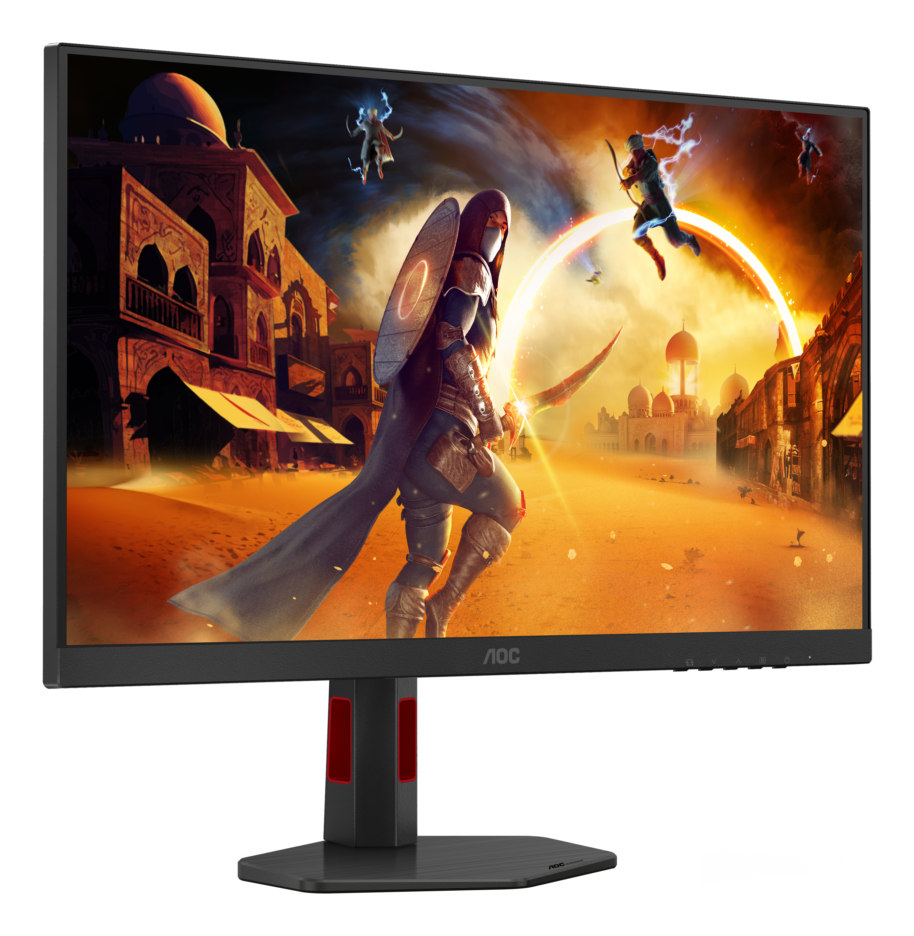 AOC G4 Q27G4ZR computer monitor 68.6 cm (27) 2560 x 1440 pixels Quad HD LED Black, Red