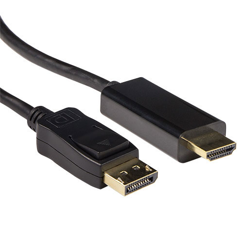 ACT Adapterkabel - DisplayPort m�nnlich zu HDMI m�nnlich