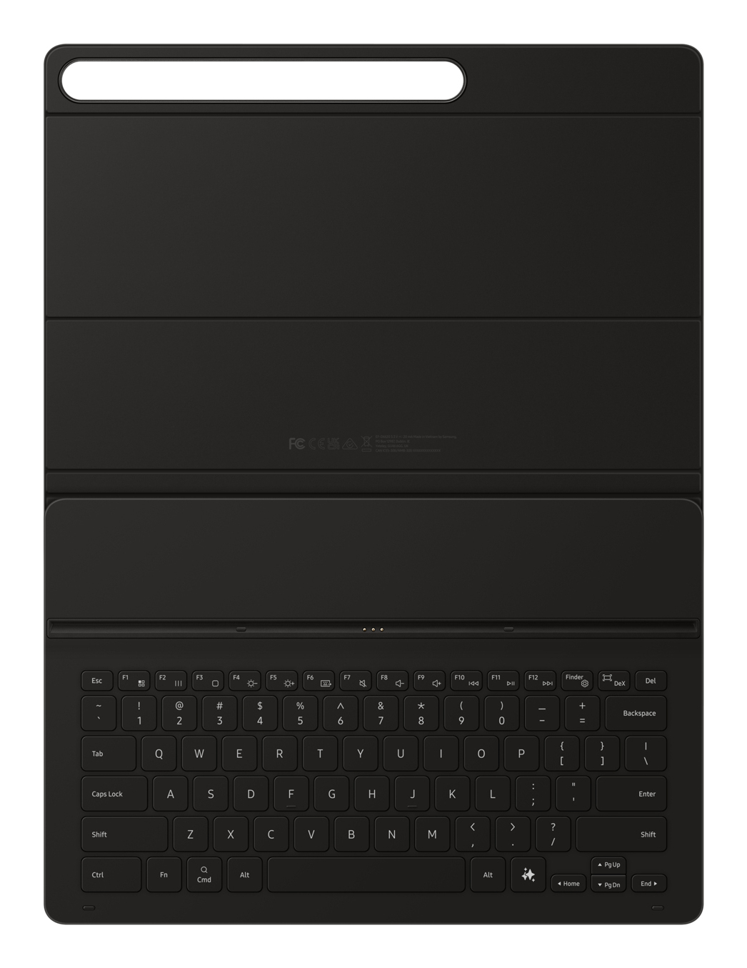 Samsung EF-DX620 - Tastatur und Folioh�lle (Buch-Cover)