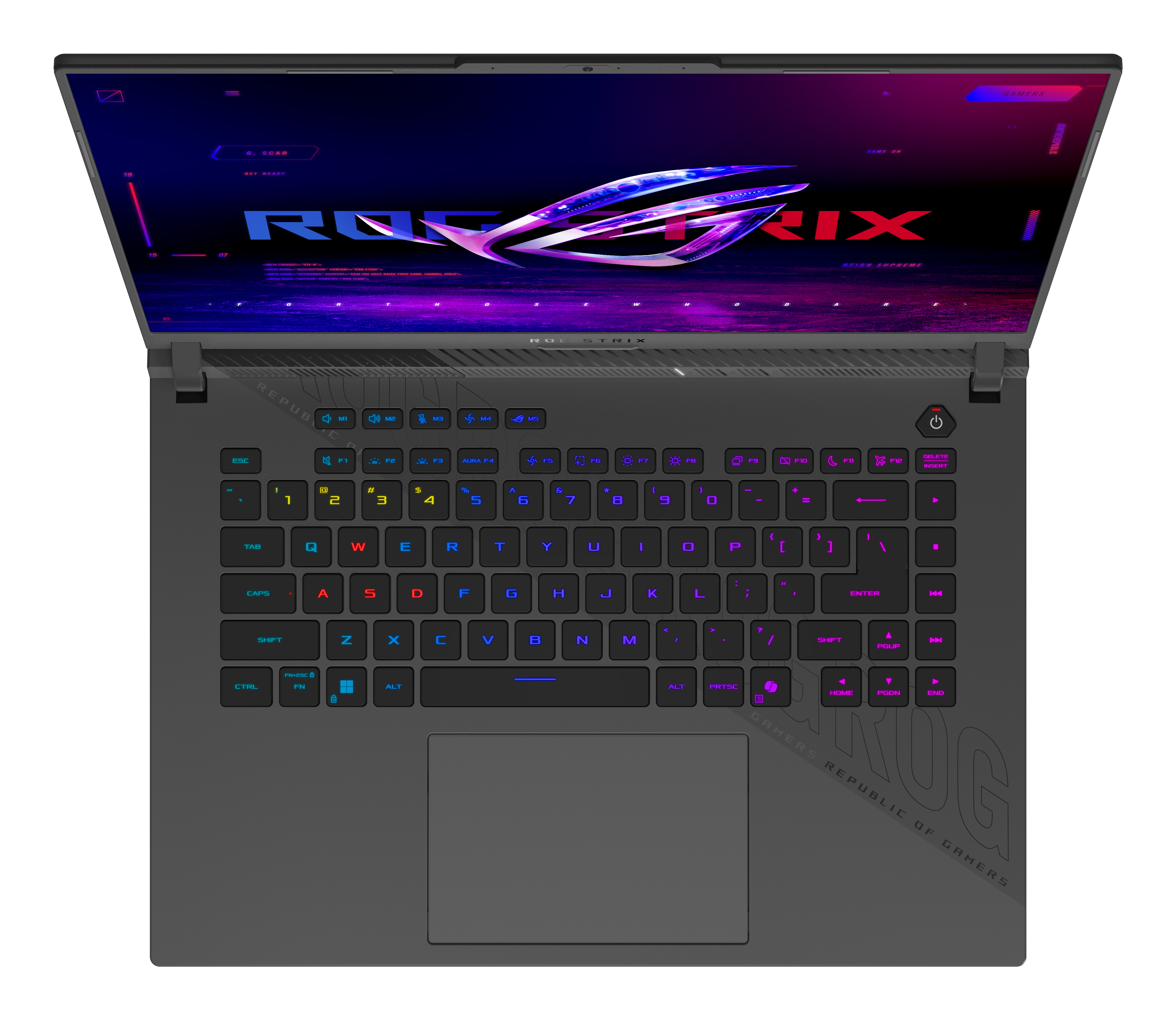 ASUS ROG Strix G16 G614PP-RV030W AMD Ryzen 9 8940HX Port�til 40,6 cm (16) WUXGA 32 GB DDR5-SDRAM 1 TB SSD NVIDIA GeForce RTX 5070 Wi-Fi 6E (802.11ax) Windows 11 Home Alem�n Gris
