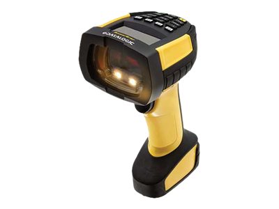 Datalogic PM9600-HP433RBK20 barcode reader Handheld bar code reader 1D/2D Laser Black, Yellow