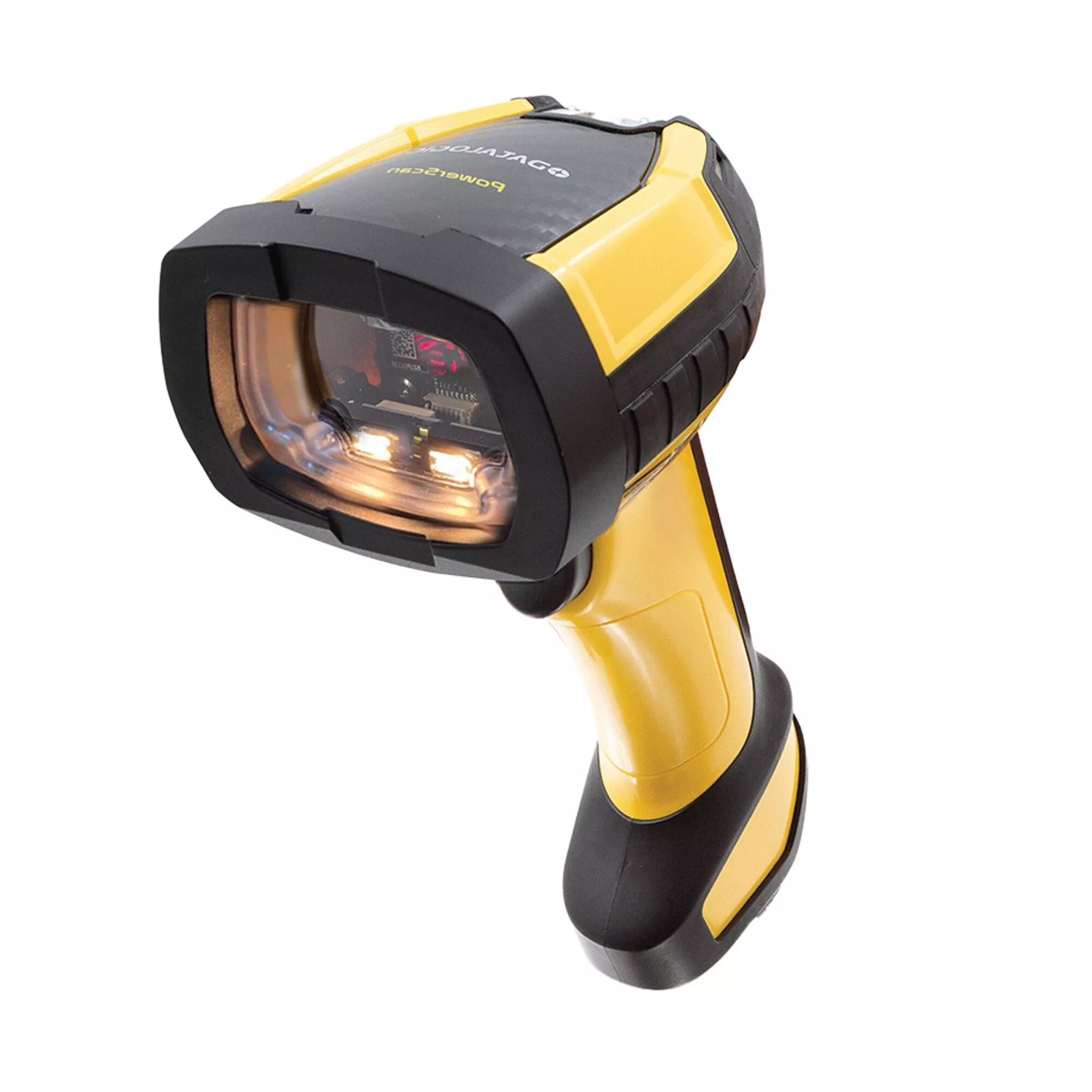Datalogic PM9600-HP433RBK20 lecteur de code barres Lecteur de code barre portable 1D/2D Laser Noir, Jaune