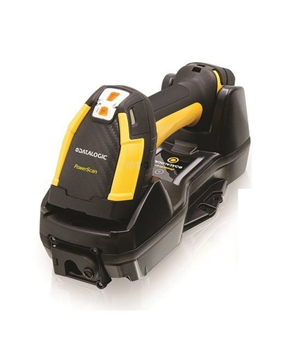 Datalogic PM9600-HP433RBK20 lecteur de code barres Lecteur de code barre portable 1D/2D Laser Noir, Jaune