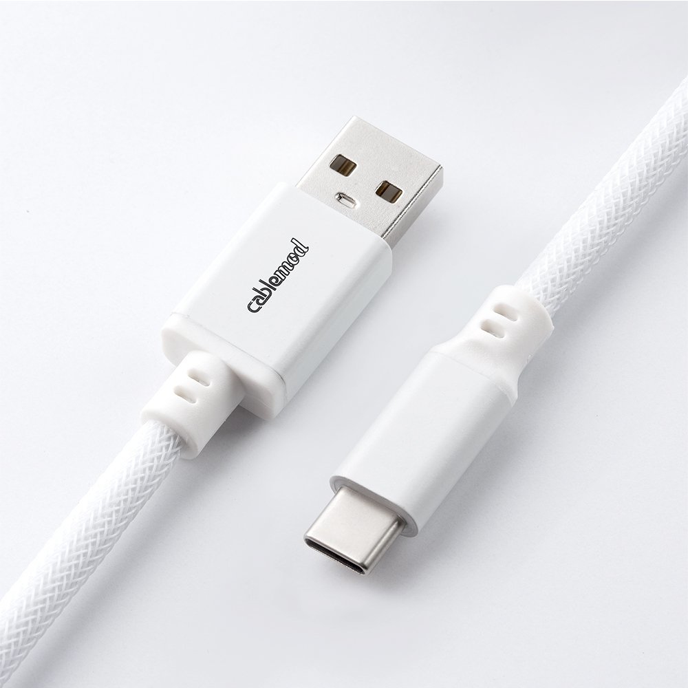 cablemod CM-CKCA-CW-WW150WW-R - 1,5 m - USB A - USB C - Wei�