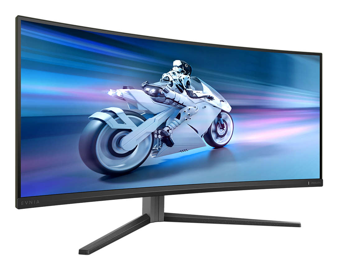Philips Evnia 34M2C6500/00 �cran plat de PC 86,4 cm (34) 3440 x 1440 pixels Wide Quad HD QD-OLED Gris