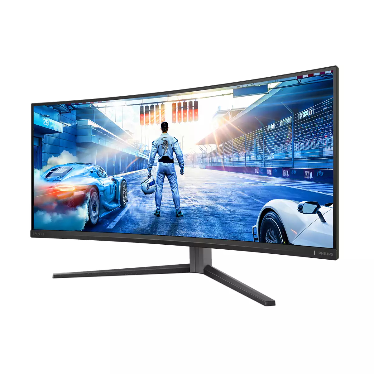 Philips Evnia 6000 34M2C6500/00 computer monitor 86.4 cm (34) 3440 x 1440 pixels Wide Quad HD QD-OLED Grey