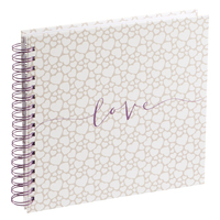 Hama Romance photo album Beige, White 80 sheets 10 x 15