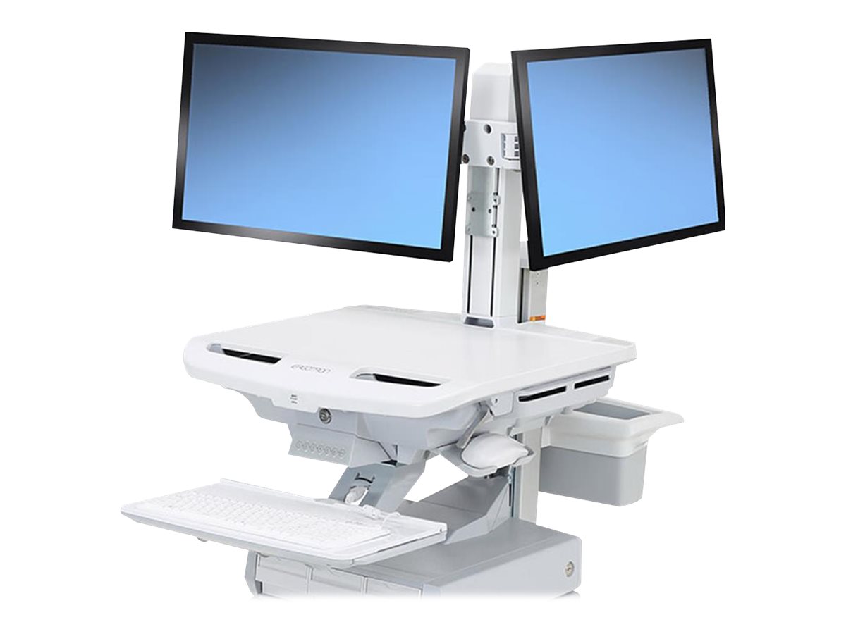 Ergotron SV Dual Monitor Kit - Aufstellung f�r 2 LCD-Displays (einstellbarer Arm)
