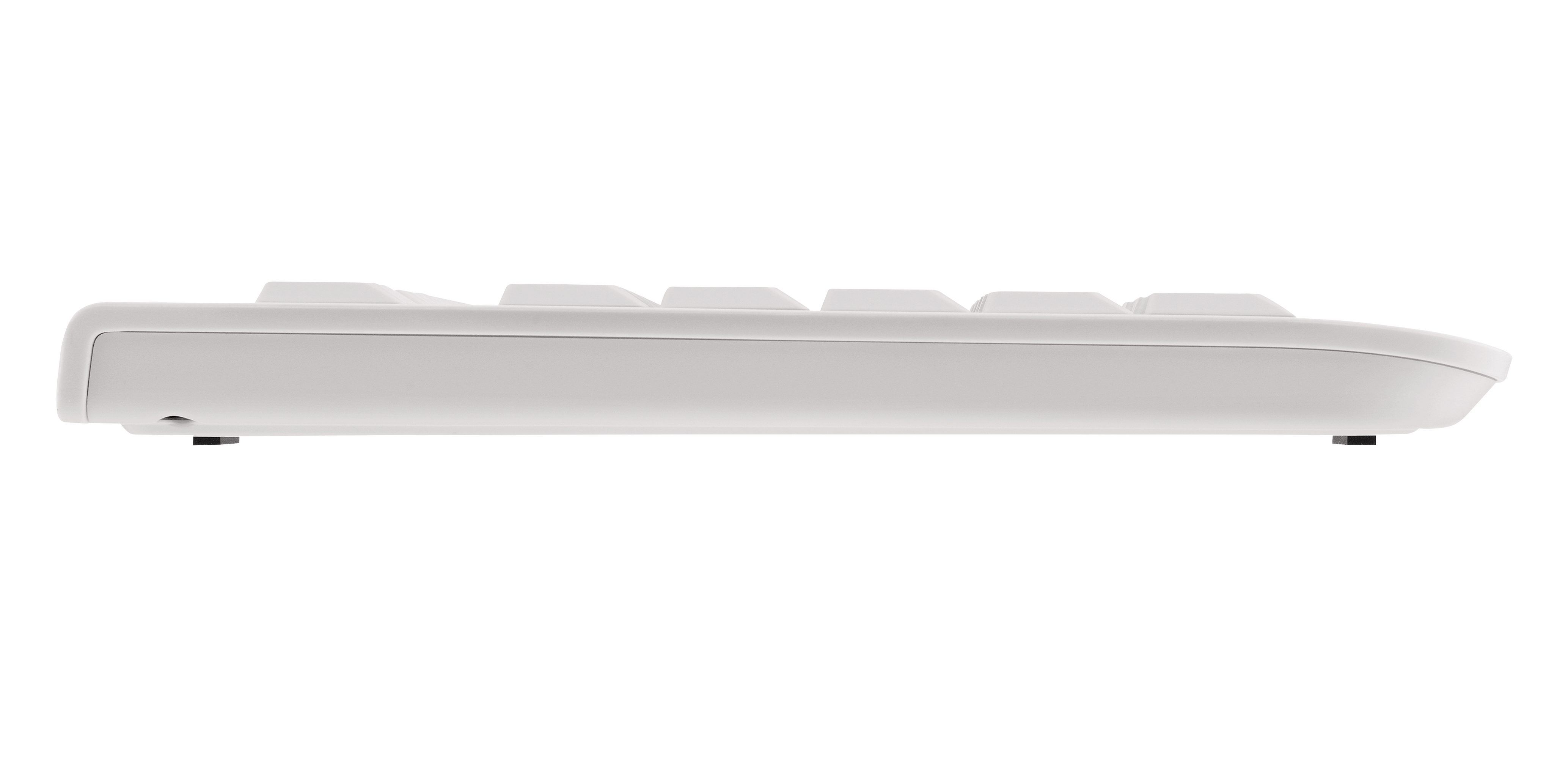CHERRY KC 1000 Clavier filaire, blanc grisé, USB, AZERTY - FR sur