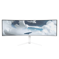 Arozzi TFT Nova curved wei� - Flachbildschirm (TFT/LCD) - 124,5 cm