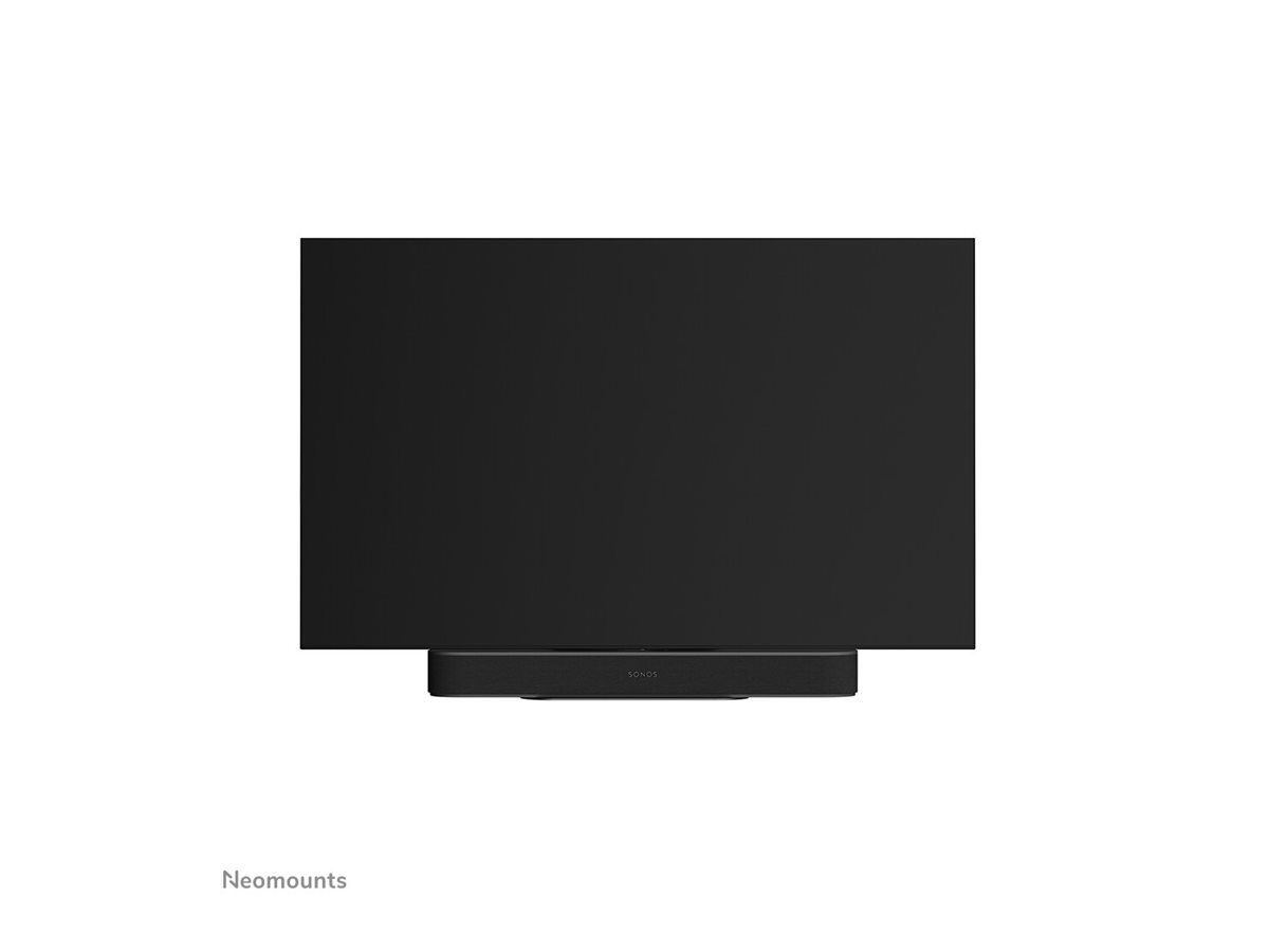 Neomounts AV35-726BL1 - Befestigungskit - f�r Soundbar - easy installation - Stahl - Schwarz - Bildschirmgr��e: bis zu 190,5 cm (bis zu 75)