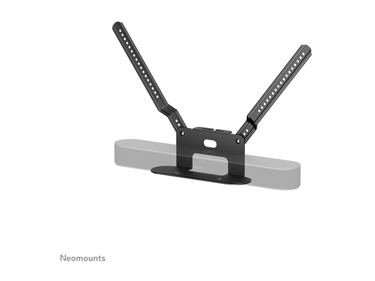 Neomounts AV35-726BL1 - Befestigungskit - f�r Soundbar - easy installation - Stahl - Schwarz - Bildschirmgr��e: bis zu 190,5 cm (bis zu 75)