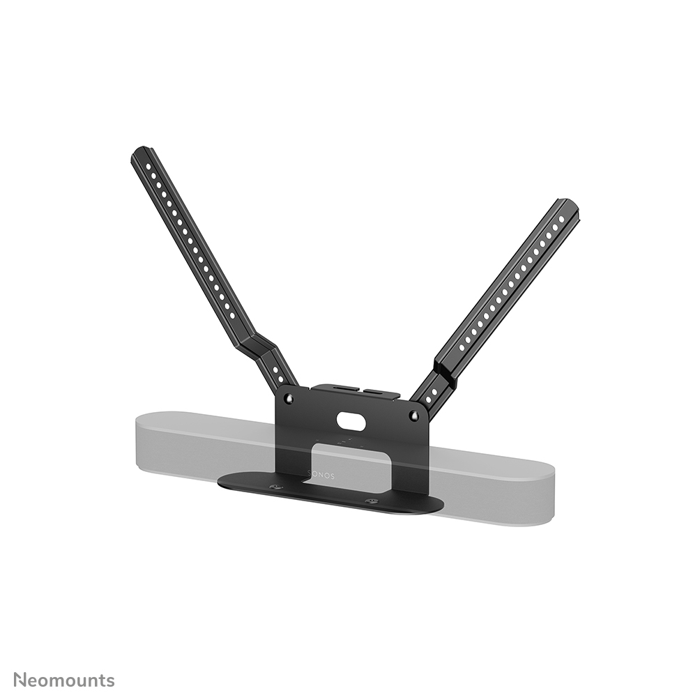 Neomounts AV35-726BL1 - Befestigungskit - f�r Soundbar - easy installation - Stahl - Schwarz - Bildschirmgr��e: bis zu 190,5 cm (bis zu 75)