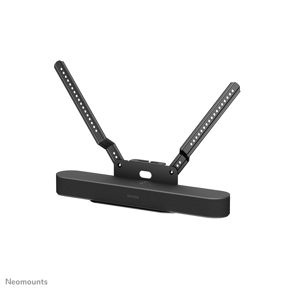 Neomounts AV35-726BL1 - Befestigungskit - f�r Soundbar - easy installation - Stahl - Schwarz - Bildschirmgr��e: bis zu 190,5 cm (bis zu 75)