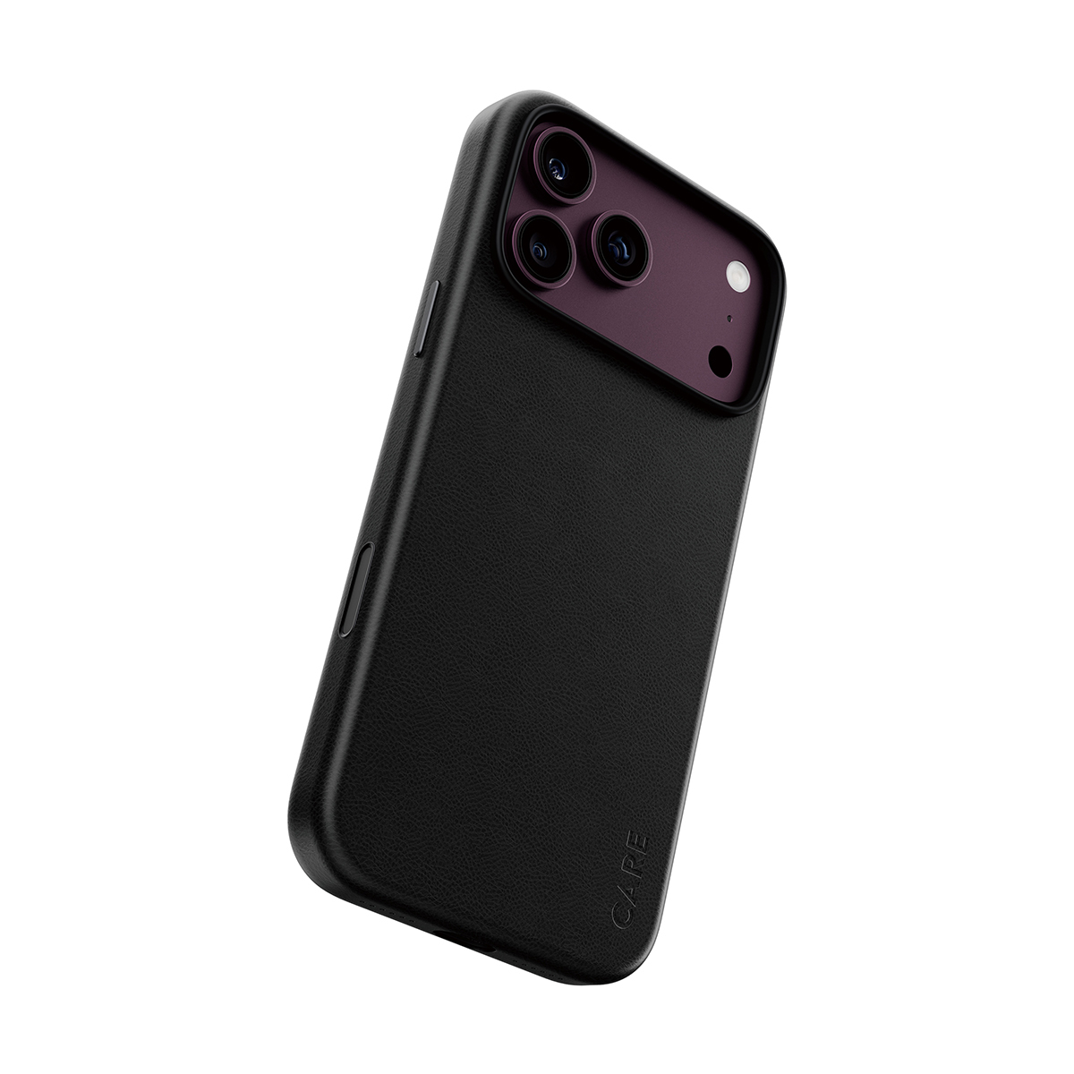 PanzerGlass CARE by � Solo Vegan Leather Case Black w. MagSafe iPhone 2026 Pro Max | 17 Pro Max coque de protection pour t�l�phones portables Housse Noir