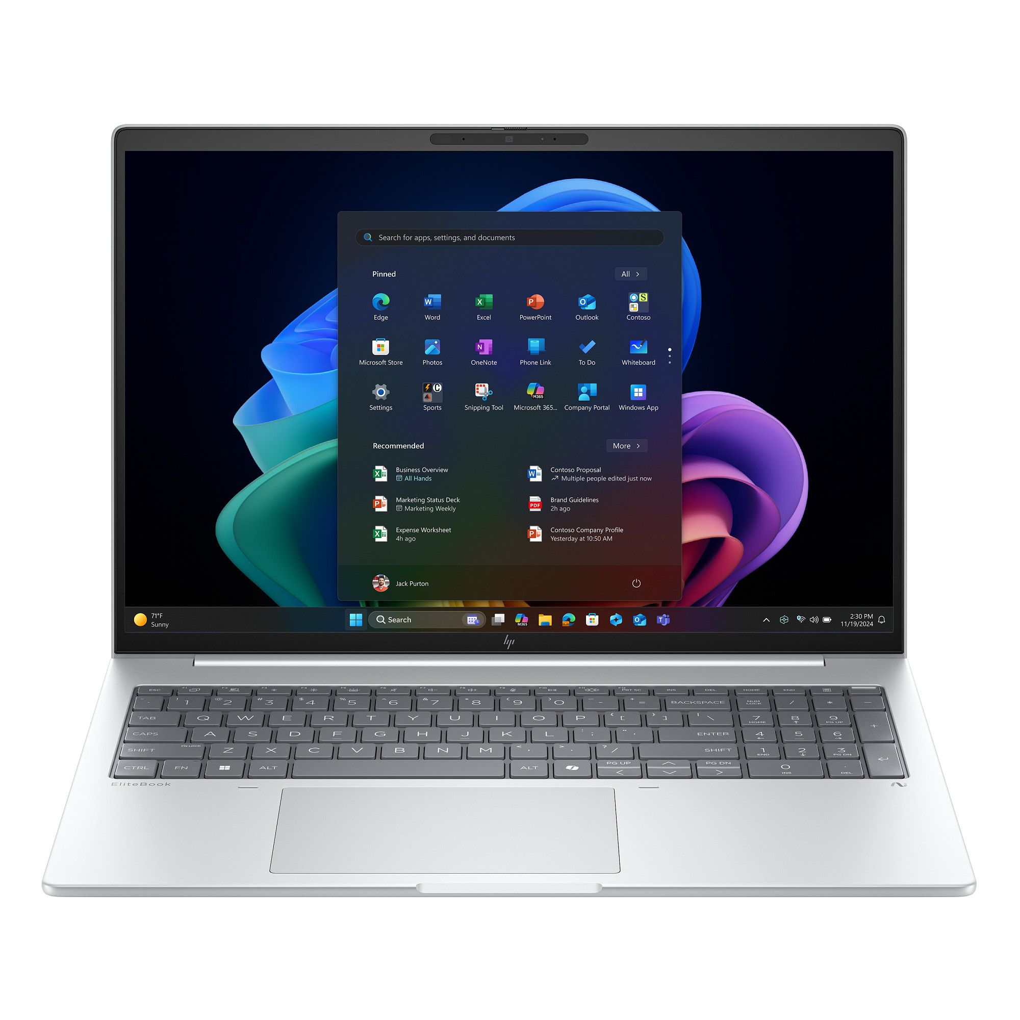 HP EliteBook 8 G1a 16 inch Notebook Next Gen AI PC Copilot+ PC Laptop 512 GB SSD Windows 11 Pro