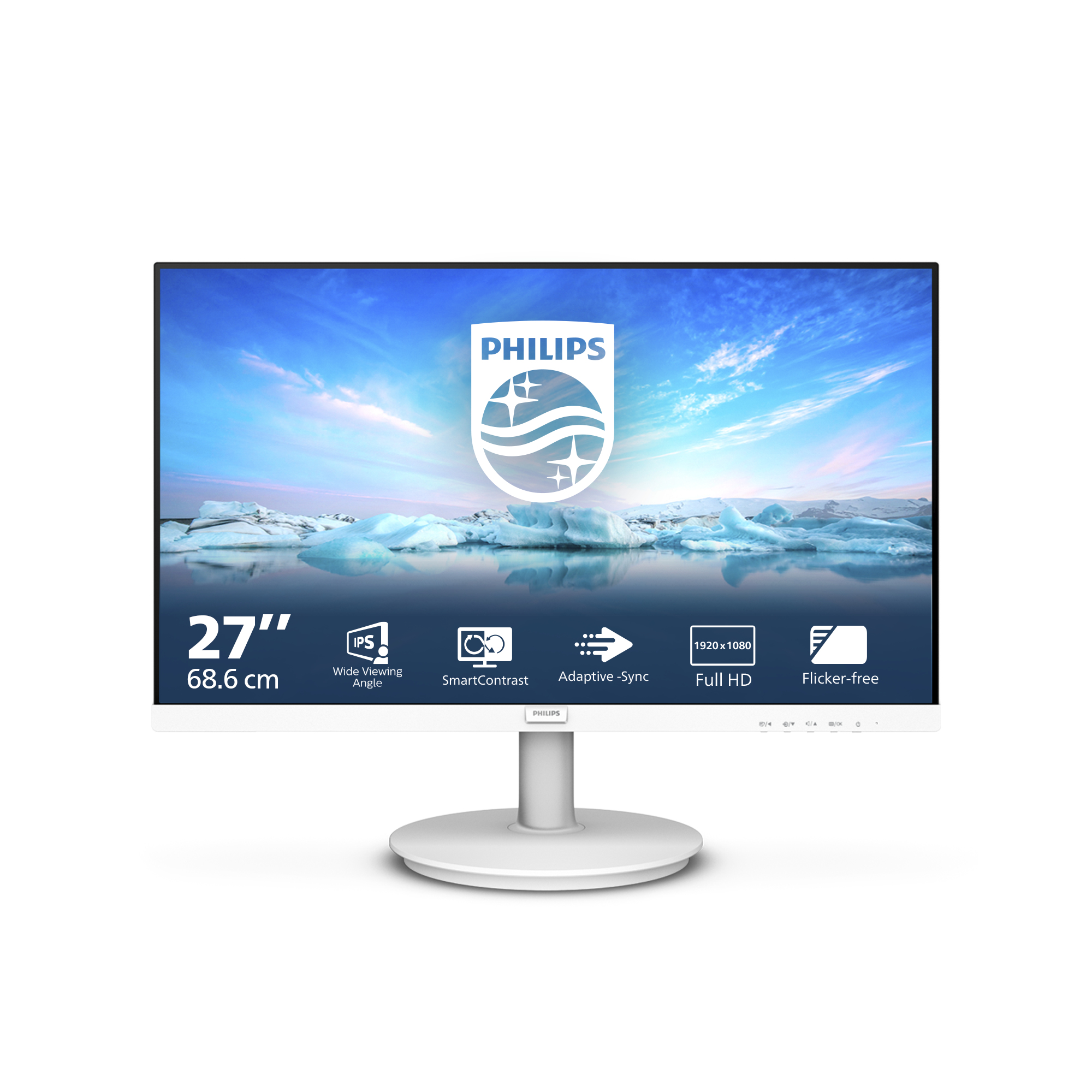 Philips V-line 271V8AW - LED-Monitor - 68.6 cm (27)