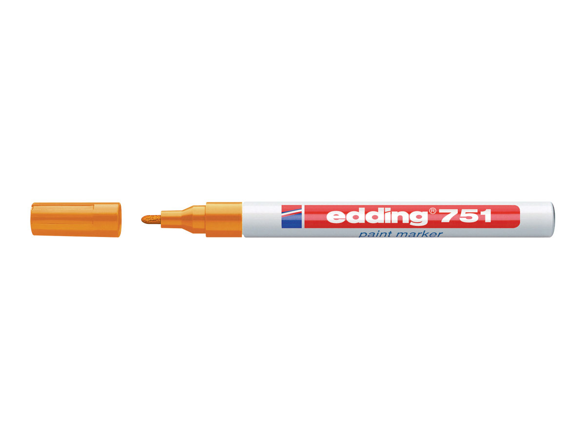 EDDING 751 paint - Marker - permanent - Orange