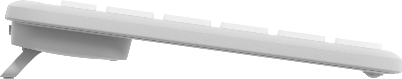 Logitech K950 Signature Slim keyboard Office RF Wireless + Bluetooth AZERTY French White