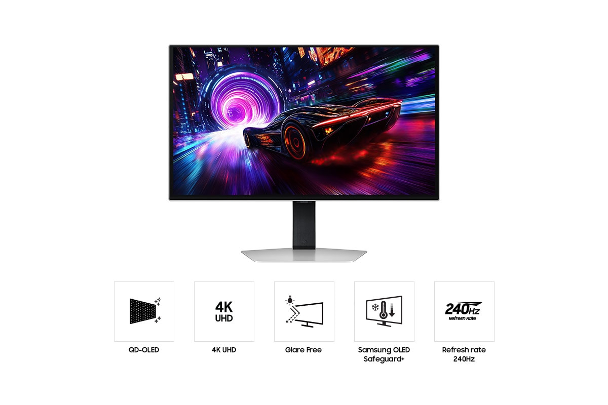 Samsung Monitor gaming 32 G81SF Odyssey OLED G8 4K 240Hz
