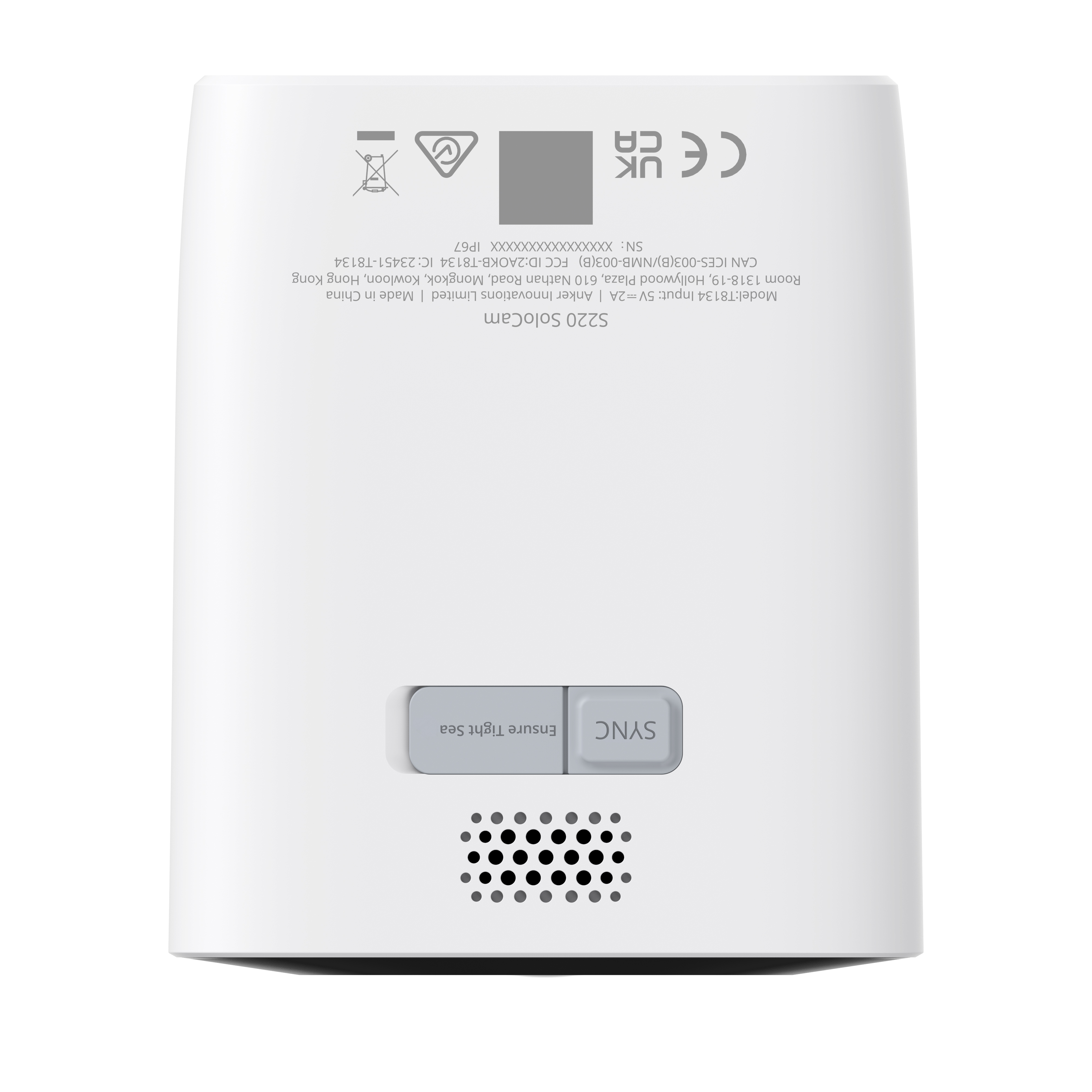 Eufy SoloCam S220 Cubo Telecamera di sicurezza IP Interno e esterno Soffitto/muro