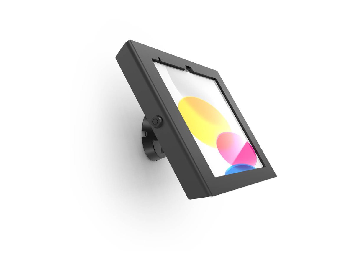 Compulocks Apex - Befestigungskit (B�gelhalterung, Geh�use) - f�r Tablett - Neigen - verriegelbar - Aluminium, Metallrahmen - Schwarz - Wandmontage - f�r Apple 10.9-inch iPad (10. Generation)