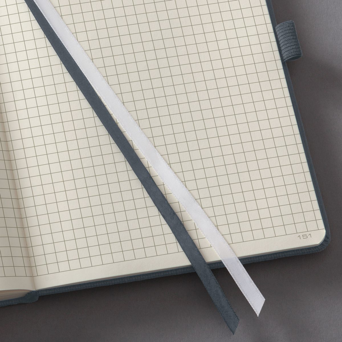 Sigel CONCEPTUM - Grau - A4 - 194 Bl�tter - 80 g/m� - Kariertes Papier - Hardcover