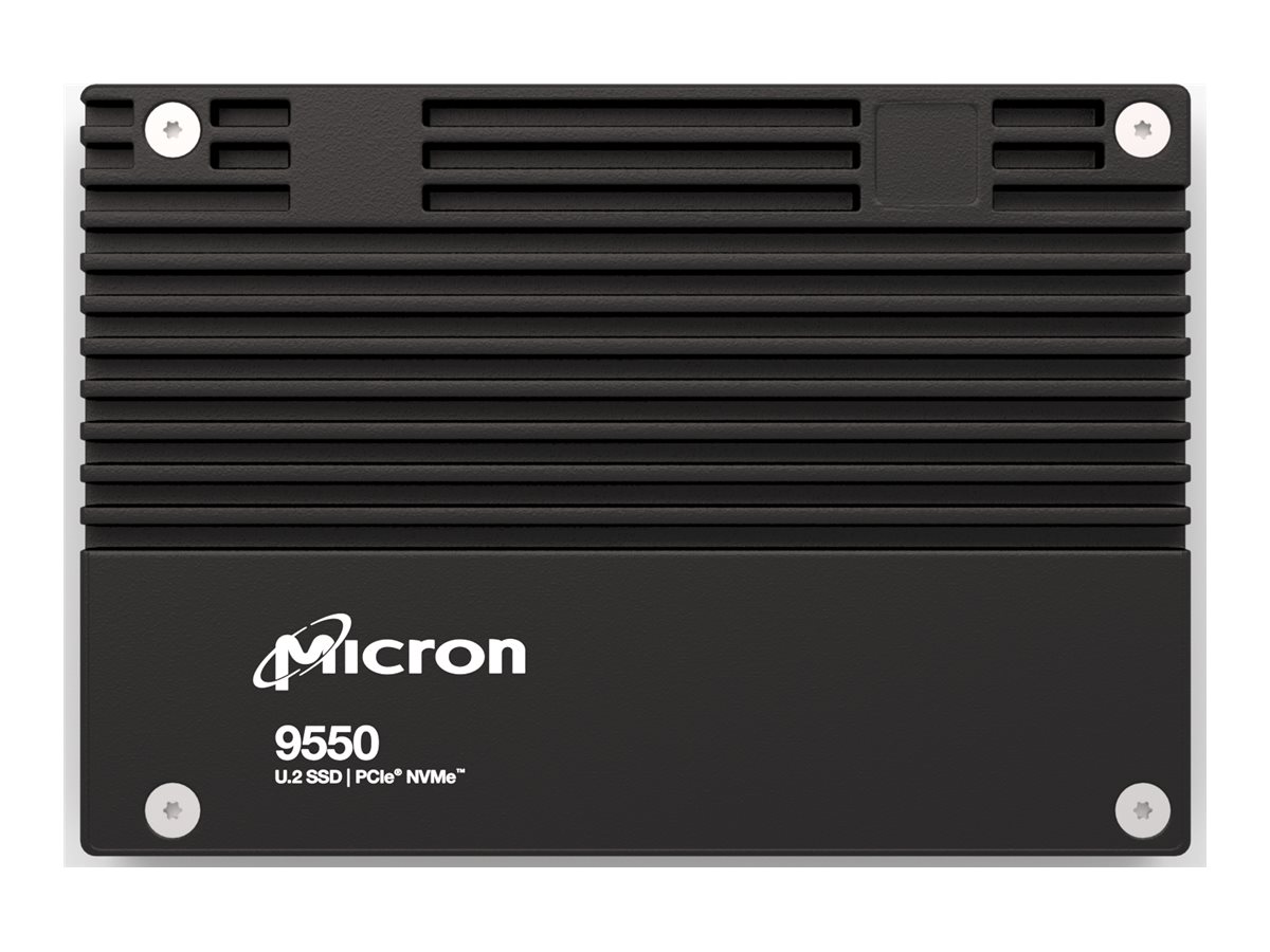 Micron 9550 PRO - SSD - Read Intensive - verschl�sselt - 15.36 TB - intern - 2.5 (6.4 cm)