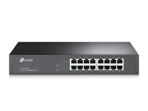 TP-Link TL-SF1016DS commutateur rseau Non-gr Fast Ethernet (10/100) 1U