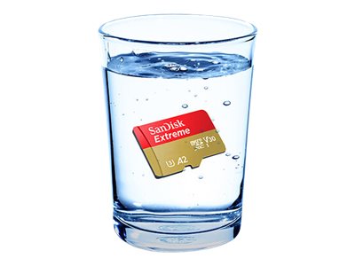 SanDisk Extreme - Flash-Speicherkarte (microSDXC-an-SD-Adapter inbegriffen)