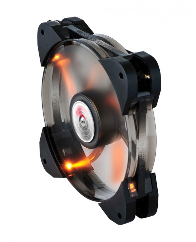 X2 LEDTRAX Boitier PC Ventilateur 12 cm Noir