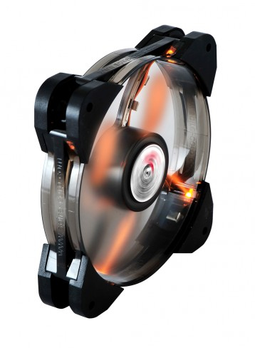 X2 LEDTRAX Boitier PC Ventilateur 12 cm Noir