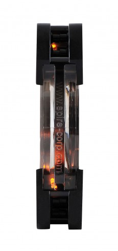 X2 LEDTRAX Boitier PC Ventilateur 12 cm Noir