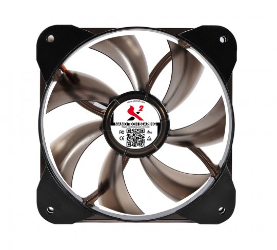 X2 LEDTRAX Boitier PC Ventilateur 12 cm Noir