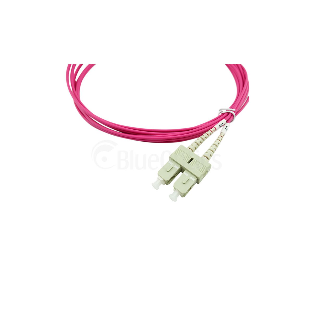 BlueOptics Duplex LWL Patchkabel LC-SC Multimode OM4 0.5 Meter