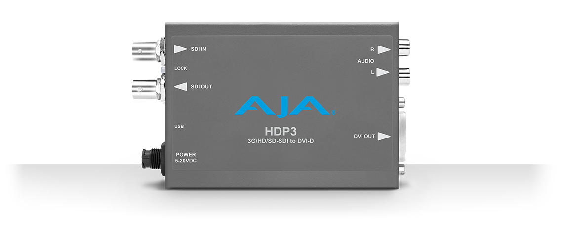 AJA HDP3 convertisseur de signal vid�o Convertisseur vid�o actif 1920 x 1080, -
