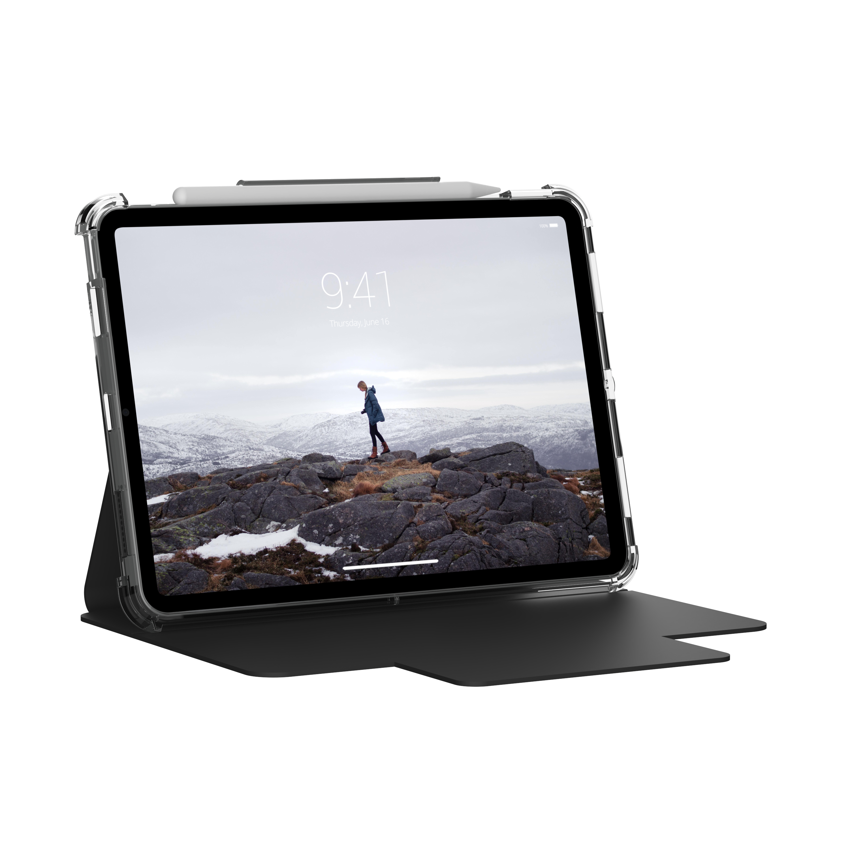 [U] by UAG 12329N314040 custodia per tablet 27,9 cm (11) Custodia a libro Nero, Traslucido
