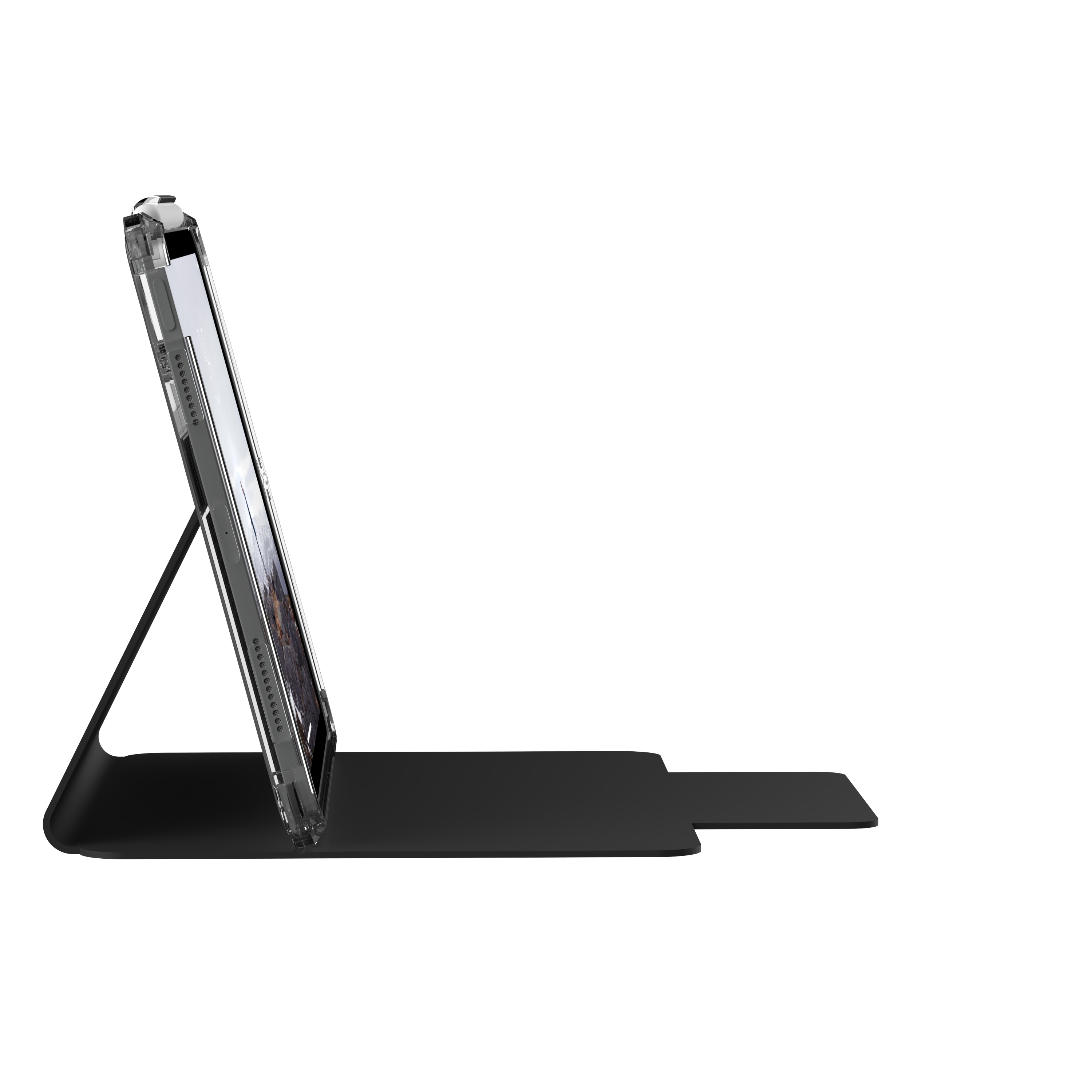 [U] by UAG 12329N314040 custodia per tablet 27,9 cm (11) Custodia a libro Nero, Traslucido