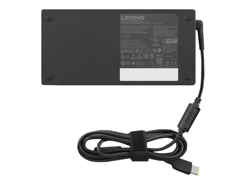 Lenovo 4X21L18247 power adapter/inverter Indoor 300 W Black