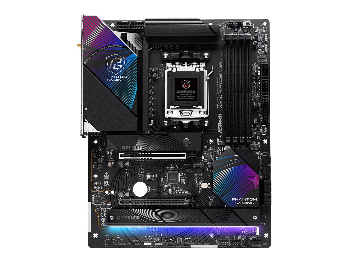 ASRock X870 Riptide WiFi AM5 ATX DDR5 retail - AMD Sockel AM5 (Ryzen Zen4) - ATX